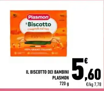 Conad Superstore IL BISCOTTO DEI BAMBINI PLASMON 720 g offerta