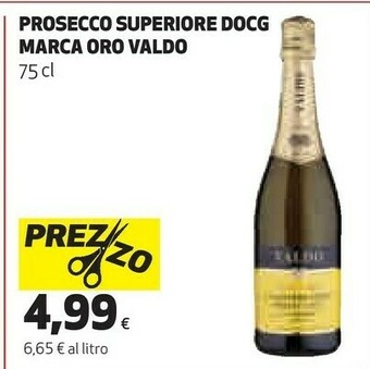 Coop Valdo Prosecco Superiore Docg Marca Oro offerta