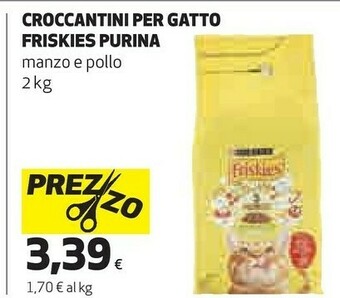 Coop Purina Friskies Croccantini Per Gatto offerta