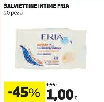 Coop Fria Salviettine Intima offerta