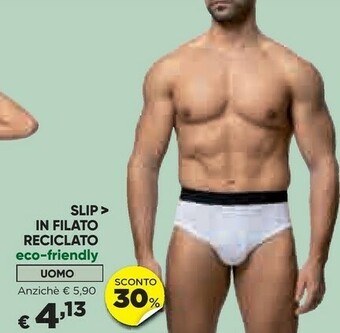 Coop Slip In Filato Reciclato Eco-friendly offerta
