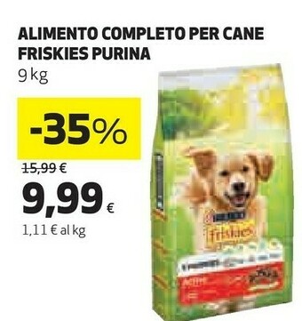Coop Purina Friskies Alimento Completo Per Cane offerta