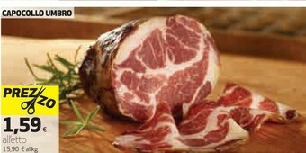 Coop Capocollo Umbro offerta