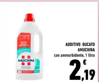 Conad Superstore ADDITIVO BUCATO AMUCHINA con ammorbidente, 1 litro offerta
