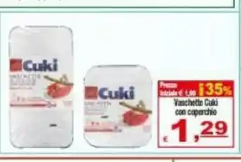 CTS Supermercati Cuki Vaschette alluminio offerta