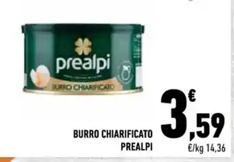 BURRO CHIARIFICATO PREALPI