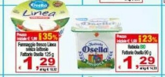 Gros Osella Formaggio offerta
