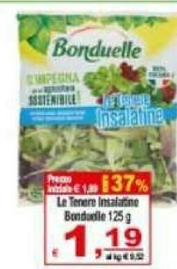 Gros Bonduelle Insalata offerta