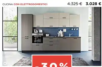 Ricci Casa CUCINA CON ELETTRODOMESTICI offerta