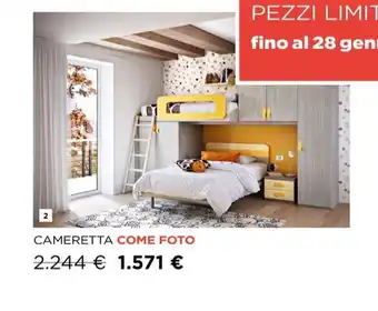 Ricci Casa CAMERETTA COME FOTO offerta