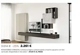 Ricci Casa SOGGIORNO OREGON offerta