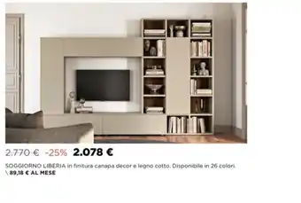 Ricci Casa SOGGIORNO LIBERIA offerta