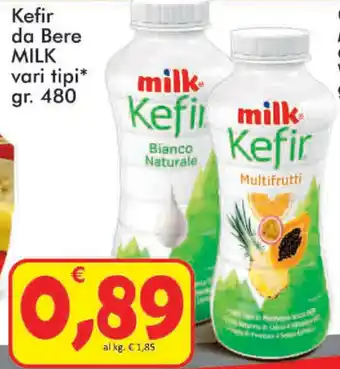 Paghi Poco Milk Kefir da Bere 480gr offerta