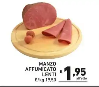 Ok Market MANZO AFFUMICATO LENTI offerta