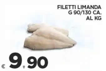 Deco Supermercati FILETTI LIMANDA G 90/130 CA. offerta