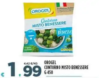 Deco Supermercati OROGEL CONTORNO MISTO BENESSERE G 450 offerta