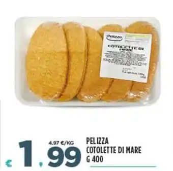 PELIZZA COTOLETTE DI MARE G 400