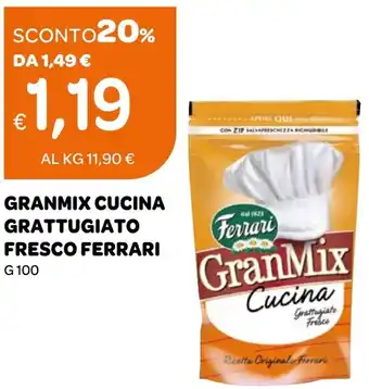 Ekom GRANMIX CUCINA GRATTUGIATO FRESCO FERRARI G 100 offerta