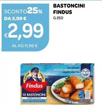 Ekom BASTONCINI FINDUS G 250 offerta