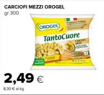 Tigre CARCIOFI MEZZI OROGEL gr 300 offerta