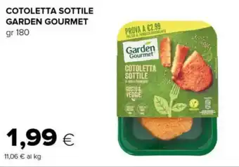 Tigre COTOLETTA SOTTILE GARDEN GOURMET gr 180 offerta
