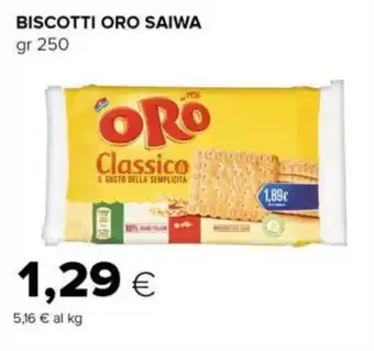 Tigre BISCOTTI ORO SAIWA gr 250 offerta