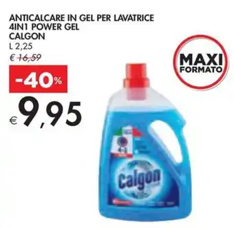 Bennet ANTICALCARE IN GEL PER LAVATRICE 4IN1 POWER GEL CALGON L 2,25 offerta