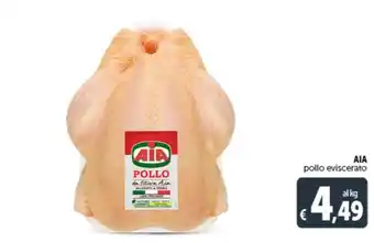 Deco Supermercati AIA pollo eviscerato offerta