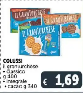 Deco Supermercati COLUSSI il granturchese classico offerta