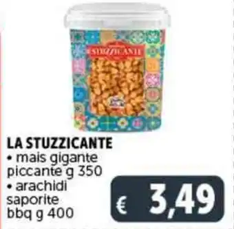 Deco Supermercati LA STUZZICANTE mais gigante piccante g 350 offerta