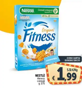 Deco Supermercati NESTLÈ fitness cereali g 375 offerta