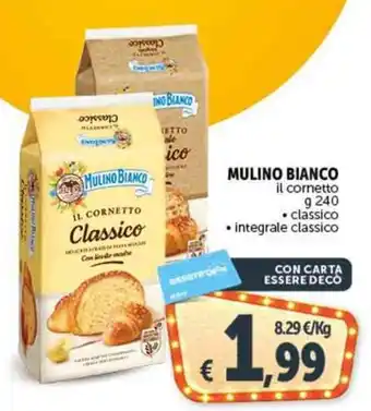Deco Supermercati MULINO BIANCO il cornetto g 240 offerta