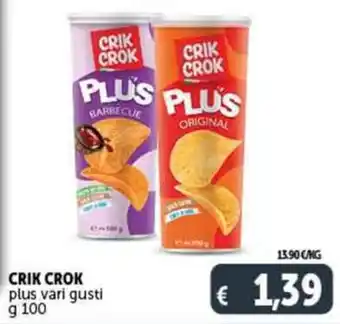 CRIK CROK plus vari gusti g 100