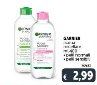 Deco Supermercati GARNIER acqua micellare ml 400 offerta