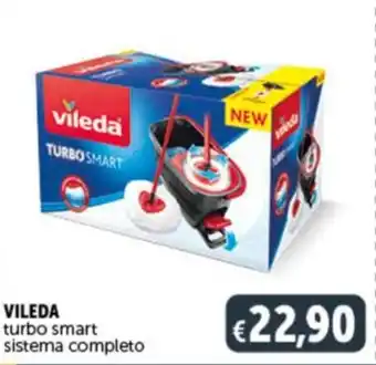 Deco Supermercati VILEDA turbo smart sistema completo offerta