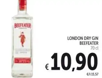 Spazio Conad LONDON DRY GIN BEEFEATER 70 cl offerta