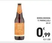 Spazio Conad BIRRA BIONDA 11 PARALLELI 66 cl offerta