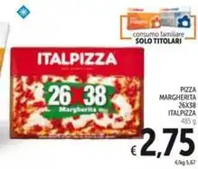 PIZZA MARGHERITA 26X38 ITALPIZZA 485 g