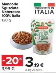 Mandorle Sgusciate Noberasco 100% Italia
