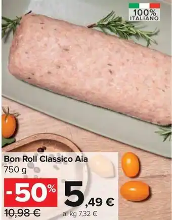 Carrefour Express Bon Roll Classico Aia 750 g offerta