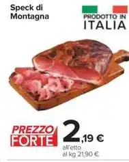 Carrefour Express Speck di Montagna offerta