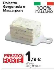 Carrefour Express Dolcetto Gorgonzola e Mascarpone offerta
