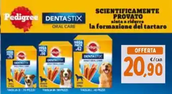 Pet Store Conad Pedigree DENTASTIX offerta