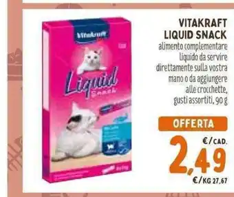 VITAKRAFT LIQUID SNACK