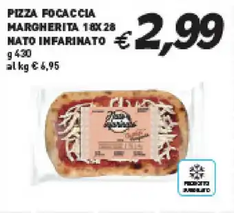 Coal PIZZA FOCACCIA MARGHERITA 18X 28 MATO INFARINATO g 430 offerta