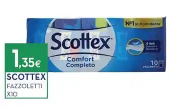 SCOTTEX FAZZOLETTI X10