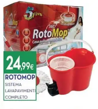 Proshop ROTOMOP SISTEMA LAVAPAVIMENTI COMPLETO offerta