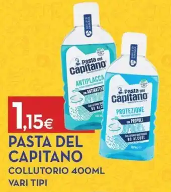 PASTA DEL CAPITANO COLLUTORIO 400ML VARI TIPI