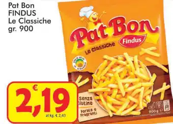 Findus Pat Bon Le Classiche 900 gr