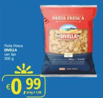 Pasta Fresca DIVELLA vari tipi 500 g